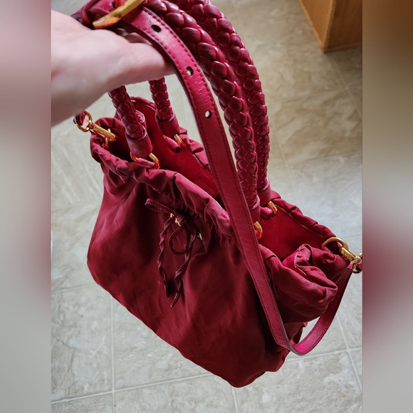 Prada Tessuto Bow Two Way Satchel- Custom Color! - Picture 10 of 16